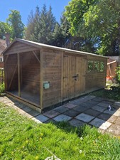 17x10ft shiplap wooden for sale  BURY ST. EDMUNDS