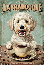 Labradoodle bistro metal for sale  DUNSTABLE