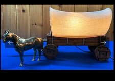 Vtg covered wagon for sale  Ipswich