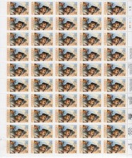 1992 29 centavos Cabrillo folha completa de 50, Scott #2704, perfeito estado NH, usado comprar usado  Enviando para Brazil