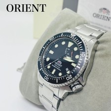 Relógio de mergulho ORIENT RA-EL0001B 200m automático mostrador preto masculino feito no Japão, usado comprar usado  Enviando para Brazil