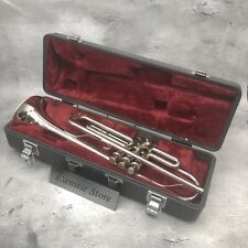 Usado, YAMAHA YTR-136 Trompete Vento Instrumento Musical Estojo Rígido JP YTR136 Latão Prata comprar usado  Enviando para Brazil