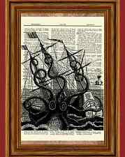 Octopus attacking ship for sale  Hernando