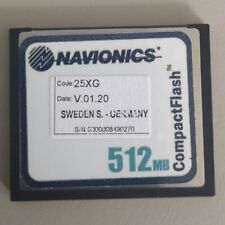 NAVIONICS 25XG DINAMARCA SUÉCIA ALEMANHA 512MB Marine Charts CF Raymarine Geonav, usado comprar usado  Enviando para Brazil