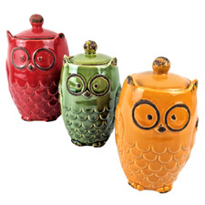 Cute owl lidded for sale  Marietta