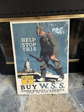 Wwi poster help for sale  Lexington