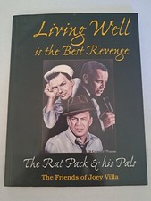 RARE Living Well Is The Best Revenge Rat Pack & His Pals Joey Villa Las Vegas, usado comprar usado  Enviando para Brazil