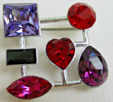 Broche agatha strass d'occasion  Rochefort