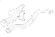Alloggiamento del termostato OE OPEL 55598682 per OPEL ASTRA J GTC 1.6 2012-2018, usado comprar usado  Enviando para Brazil