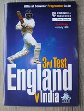 England india cricket for sale  NORWICH