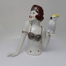połowa lalki papuga ptak Mata Hari sekowny Half Doll Pincushion Arms Away Styl na sprzedaż  Wysyłka do Poland