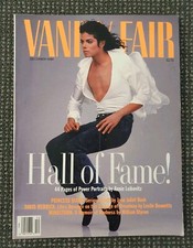 🔶️REVISTA VINTAGE VANITY FAIR MICHAEL JACKSON DEZEMBRO 1989 ANNIE LEIBOVITZ comprar usado  Enviando para Brazil