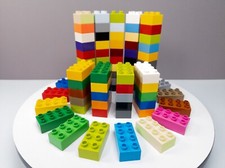 LEGO DUPLO Steine 70 Stück | 2x2 ( 4er ) 2x4 ( 8er ) Bausteine | Grundbausteine comprar usado  Enviando para Brazil