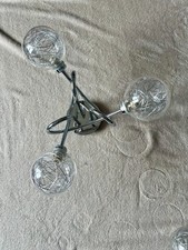Plafonnier chromé boules d'occasion  Tours-