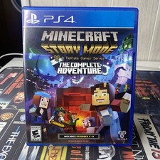 Minecraft: Story Mode - The Complete Adventure (PlayStation 4, 2016) TESTADO comprar usado  Enviando para Brazil