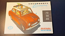 Retro prospekt goggomobil gebraucht kaufen  Aulendorf