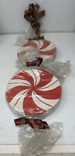 candy wood cane decorations for sale  Belle