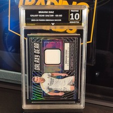 Usado, Brahim Diaz Real Madrid Panini Obsidian Galaxy Gear Patch /199 Pristine 10 Slab comprar usado  Enviando para Brazil