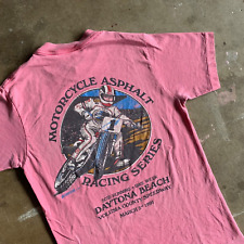 Usado, MOTOCICLETA ASFALTO CARRERAS SERIE M.A.R.S. VINTAGE AÑOS 90 CAMISETA DAYTONA BEACH TALLA S segunda mano  Embacar hacia Argentina