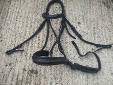 Padded leather bridle for sale  KETTERING