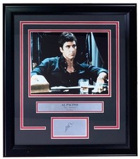 Foto emoldurada 8x10 Scarface Tony Montana de Al Pacino com assinatura gravada a laser comprar usado  Enviando para Brazil