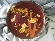 Assiette décor oiseaux d'occasion  Saverdun