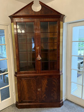 Georgian mahogany corner for sale  KNUTSFORD