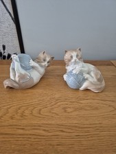 Nao lladro cats for sale  SUTTON COLDFIELD