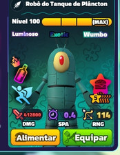 Robô tanque de plâncton Bob Esponja Tower Defense SW NC PP comprar usado Robô tanque de plâncton Bob Esponja Tower Defense SW NC PP comprar usado  Enviando para Brazil