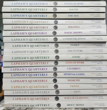 Lot 18 Lapham's Quarterly Issues Books Eros Travel Family Food 2008-2014, usado comprar usado  Enviando para Brazil