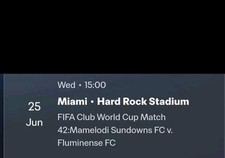 Tickets fifa club for sale  Ocean City