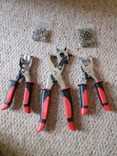 Punch plier set for sale  KING'S LYNN