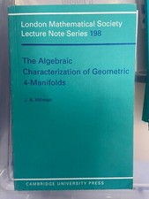 Algebraic characterization geo for sale  LONDON