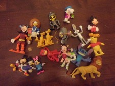 Lote solto de bonecos de ação Walt Disney 2 a 3 polegadas Mickey Mouse Goofey Snoopy leão comprar usado  Enviando para Brazil