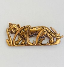 Broche métal doré d'occasion  Gouaix