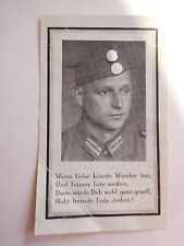 Soldat sterbebild neunburg gebraucht kaufen  Neunburg