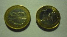 Finlandia moneta 2 usato  Parabita
