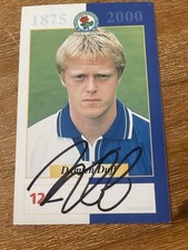 DAMIEN DUFF seltene Autogrammkarte BLACKBURN ROVERS WM Teilnehmer IRLAND, usado comprar usado  Enviando para Brazil