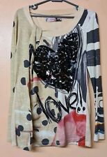 Shirt desigual beige usato  Spedire a Italy