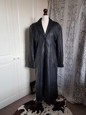 Black real leather for sale  BROUGH