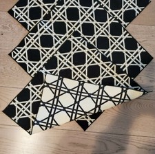 Black ivory fabric for sale  Sammamish