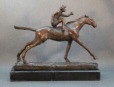 Bronze statue jockey gebraucht kaufen  Neumünster