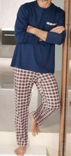 Herren pyjama marine gebraucht kaufen  Deutschland