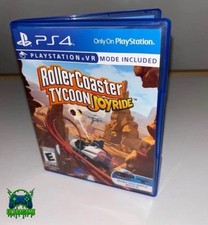 RollerCoaster Tycoon Joyride PlayStation 4 e 5 jogo de realidade virtual compatível comprar usado RollerCoaster Tycoon Joyride PlayStation 4 e 5 jogo de realidade virtual compatível comprar usado  Enviando para Brazil