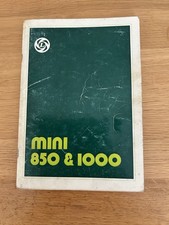 Mini drivers handbook for sale  TONBRIDGE