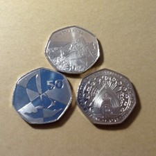 Gibraltar 50ps abbey for sale  LEDBURY