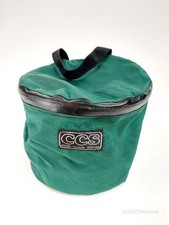Cooke Costura Personalizada Suporte para Prato de Acampamento Bolsa Redonda 7x9" Verde comprar usado  Enviando para Brazil