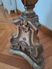 Candelabro grande legno usato  Milano