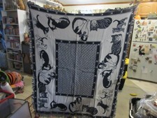 Jacquard woven cats for sale  Brighton