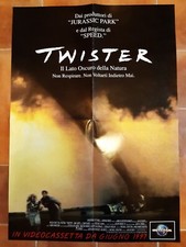 Twister poster locandina usato  Garlasco